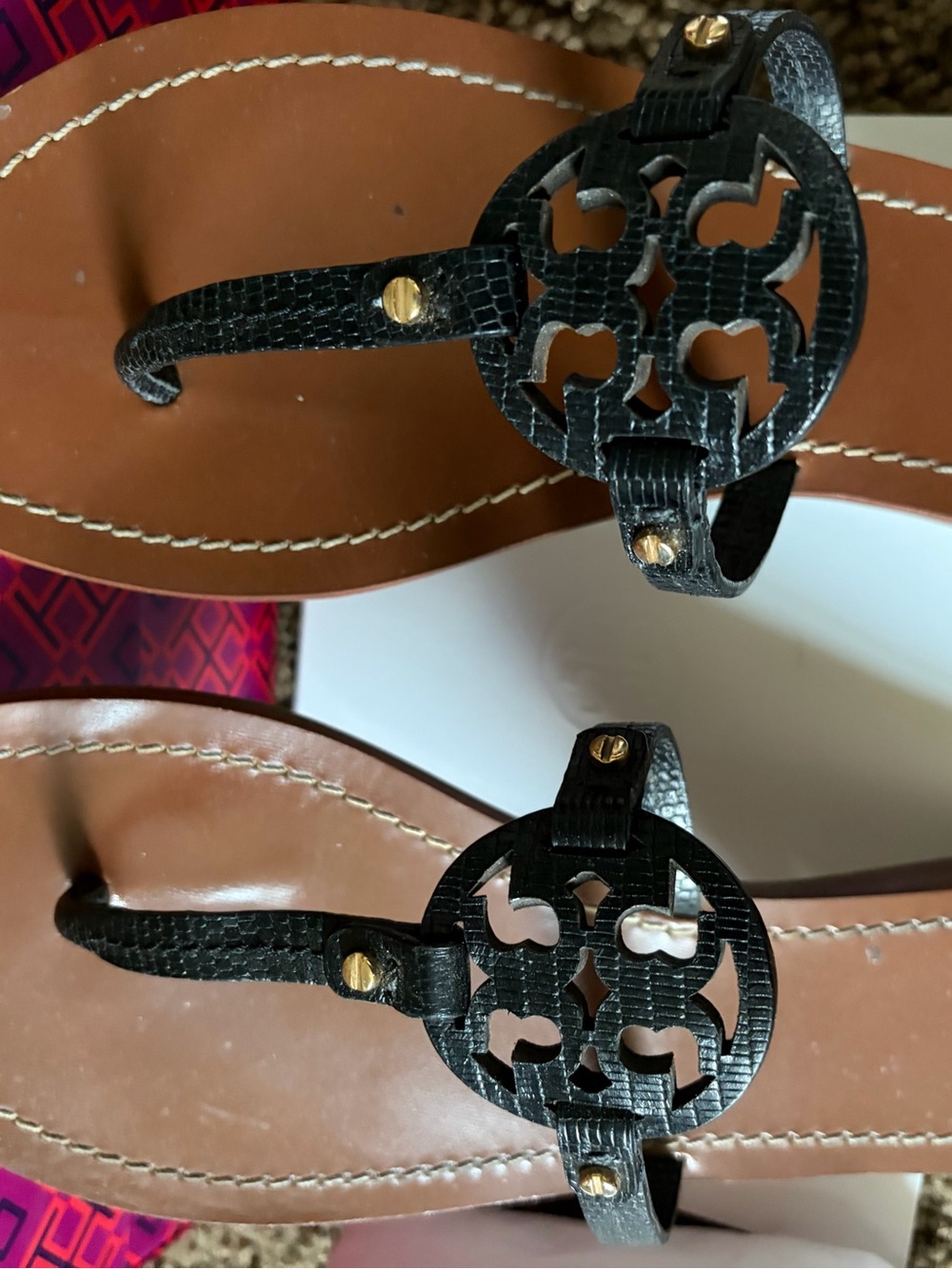 Tory Burch mini Miller sandals 8.5 - Picture 2 of 4